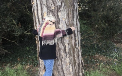 Sometimes you’ve just gotta hug a tree…