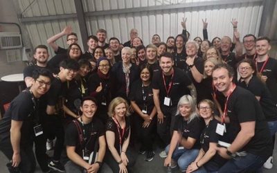 A where’s Wally moment with the fantastic volunteers at TEDxGlasgow 2019! ️All around!!