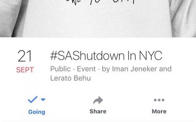 NEW YORK – THIS SATURDAY 12 NOON STAND IN SOLIDARITY WITH SOUTH AFRICAN WOMEN The level of violence, rape and killing of women in South Africa has been going on for decades and is simply beyond atrocious. Support Global Feminism if you’re in New York, and head for Times Square this Saturday at 12pm where a silent demonstration will be held against gender based violence, in support of the #SAShutdown. Dress Code : Black